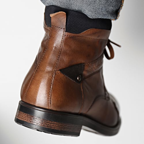 Boots Nervous QO2812P Cognac Marine