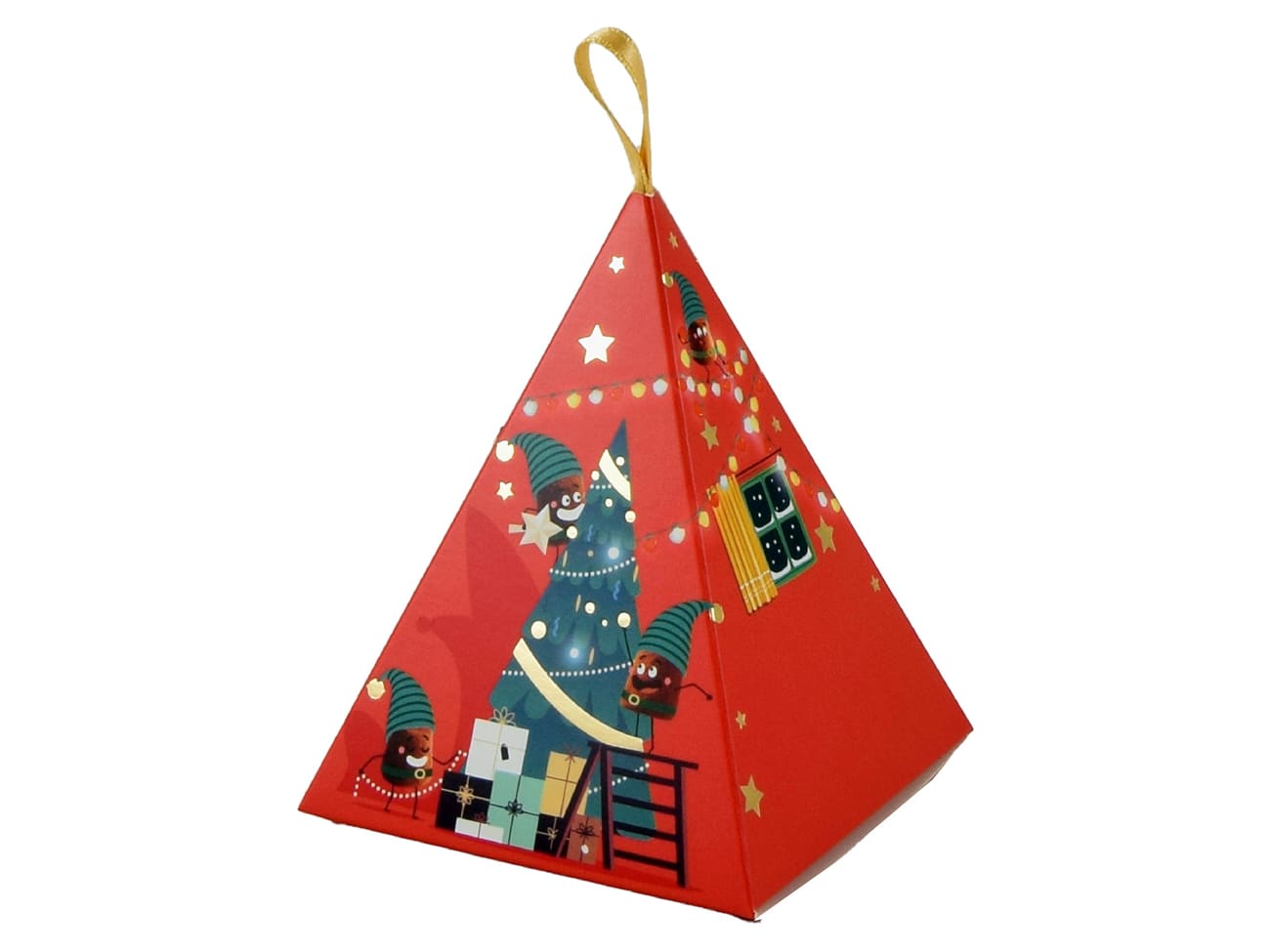Mini pyramide - Truffettes nature - 35 g - Chocolat Mathez