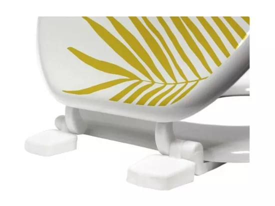Abattant WC 37 x 47 cm Orbella Blanc - MDF Imprimé
