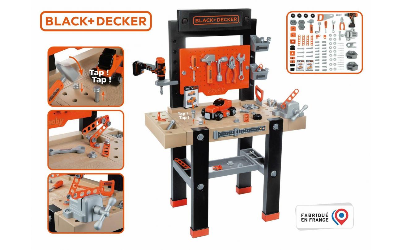 Smoby Bricolo Center Black+Decker