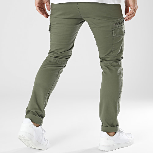 Pantalon Cargo Slim Danakil P7051M Vert Kaki