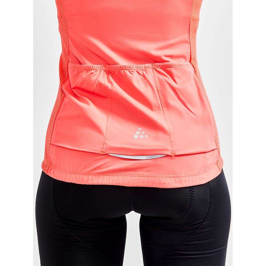 Craft ADV Endurance Lumen Fietsshirt Korte Mouwen Roze Dames