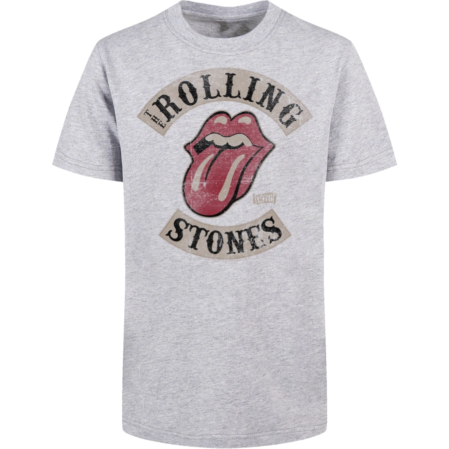 F4NT4STIC Basic Kids Tee The Rolling Stones Tour '78 heathergrey