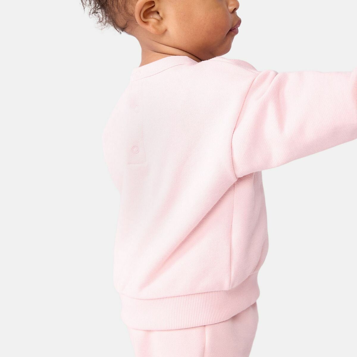 PETIT BATEAU<br>Moletom de gola redonda em fleece