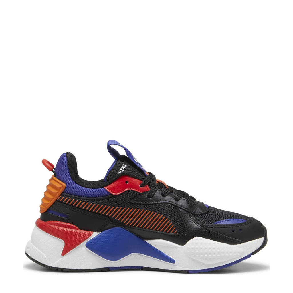 Puma RS-X Geeksneakers zwart/kobaltblauw/oranje