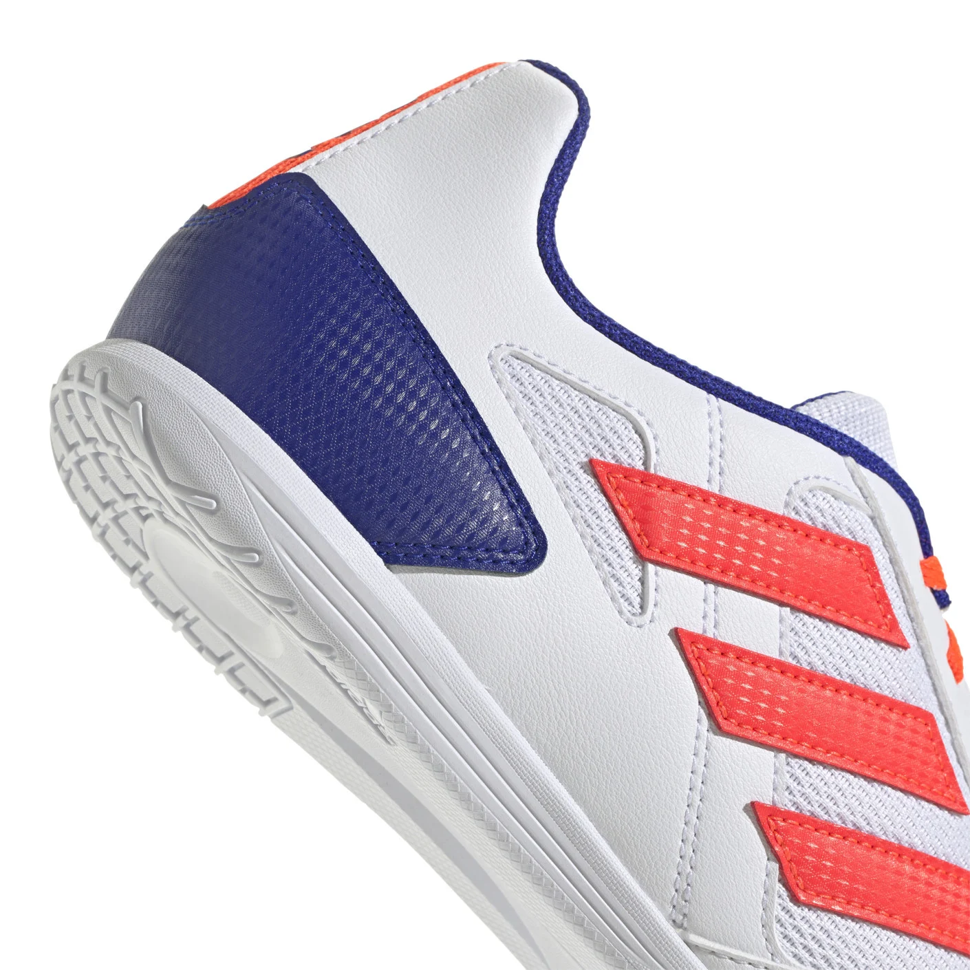 Adidas Super Sala 2 Zaalvoetbalschoenen (IN) Wit Rood Blauw