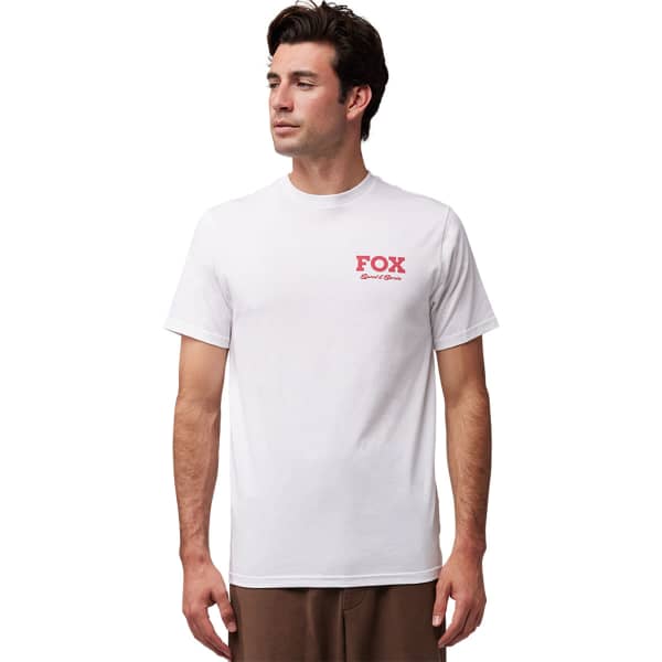 T-shirt FOX SPEED & SERVICE SS PREM TEE OPTIC WHITE
