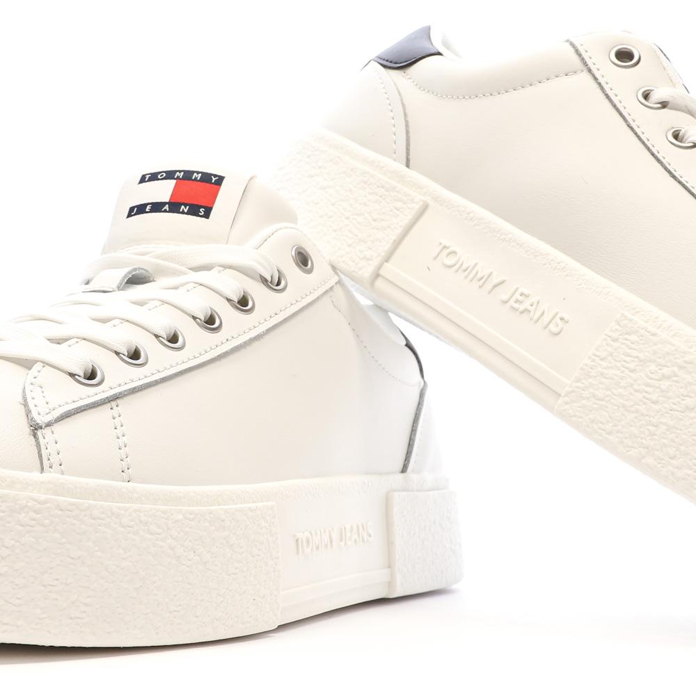 Tommy Hilfiger Baskets Noires Femme Tommy Hilfiger Foxing