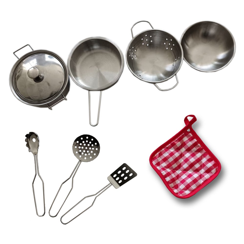 Home Deluxe - MANDU Modderkeuken - Afmetingen: 103 x 35 x 110 cm - Gemaakt van dennenhout, inclusief alle accessoires | Buitenspeelkeuken, speelgoed, kinderkeuken, buitenkeuken