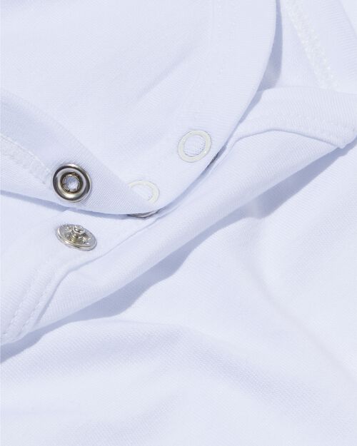 body – coton biologique stretch - 2 pièces blanc