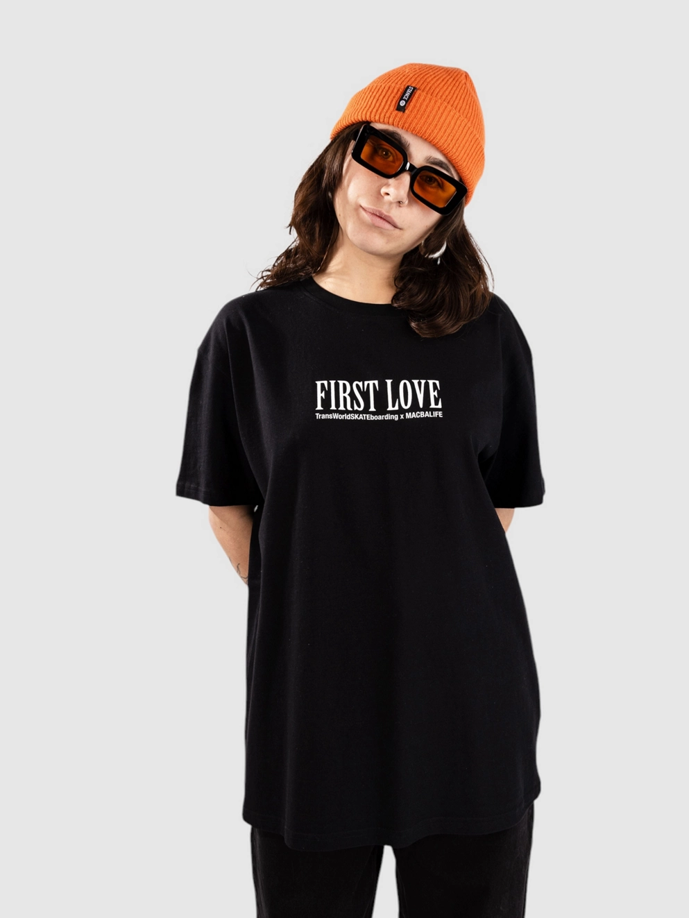 Macba Life First Love T-Shirt blak