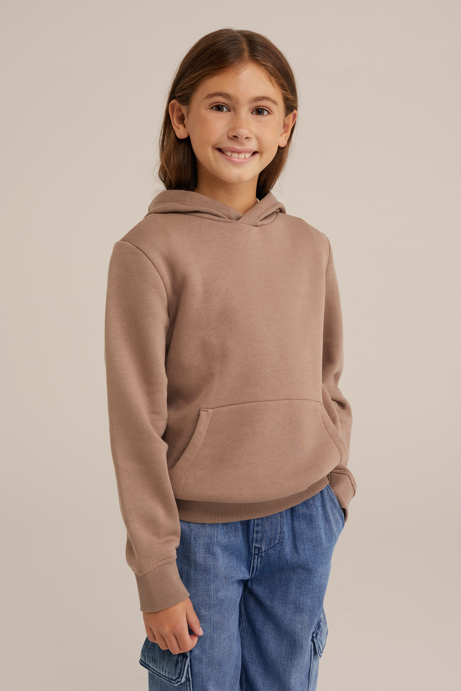 Unisex hoodie Blue Ridge Lichtbruin