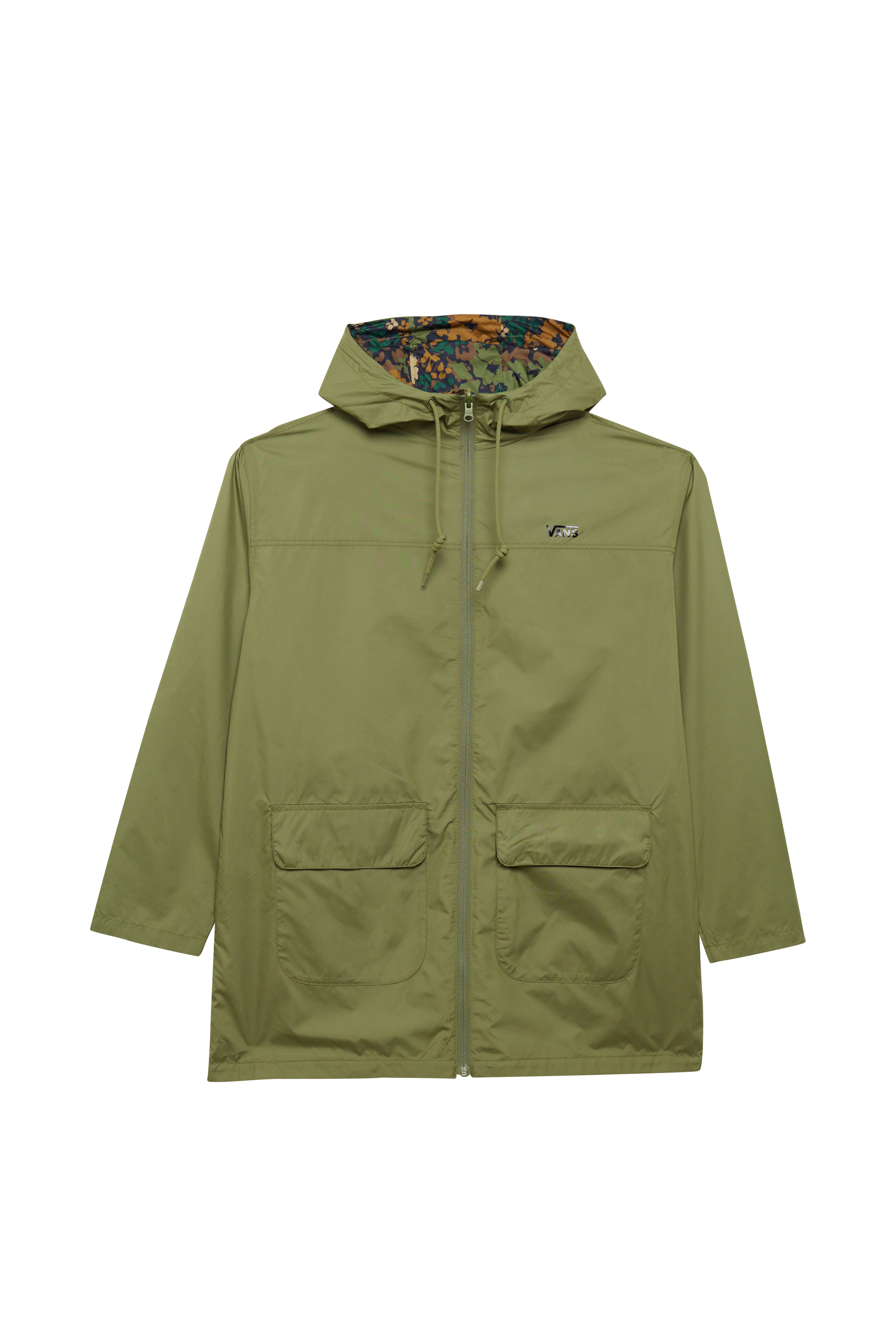 VANS Parka ASPECT REVERSIBLE JACKE COFL MDGRE Vert