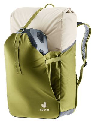 Sac à Dos / Sacoche de Porte-Bagages Deuter Xberg 25 Vert Cactus Beige Desert