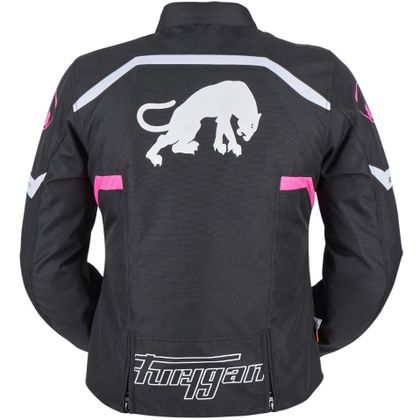 Blouson Furygan MYSTIC LADY EVO - Noir / Blanc