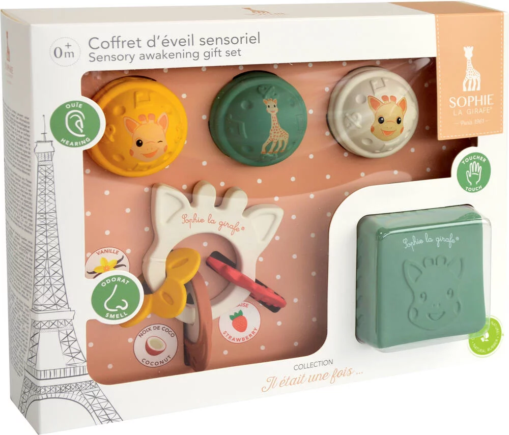 SOPHIE LA GIRAFE  - COFFRET 5 SENS
