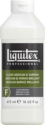 Liquitex - Gloss Medium & Varnish - Blank Lak 473 ML