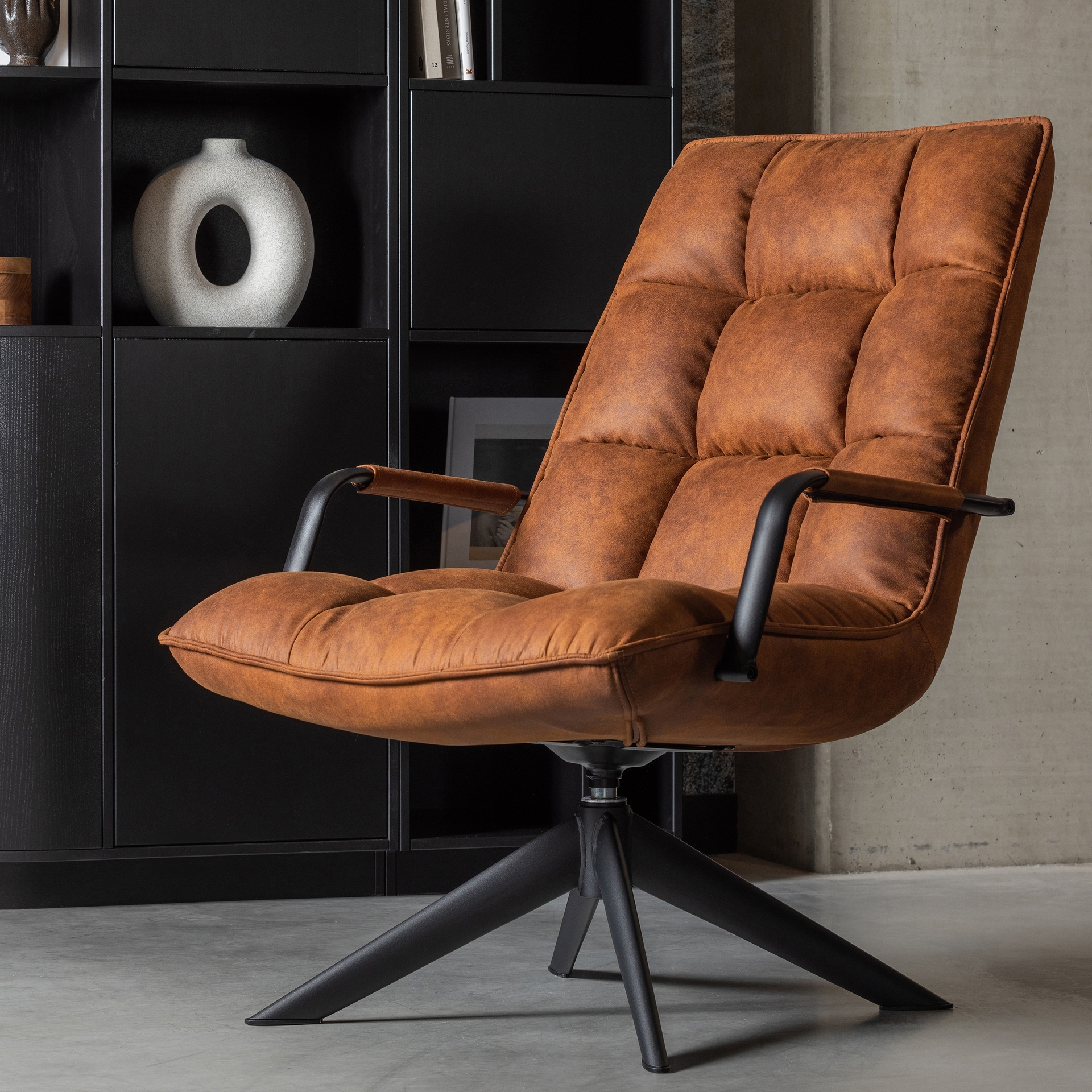 Relaxsessel JOUKE cognac