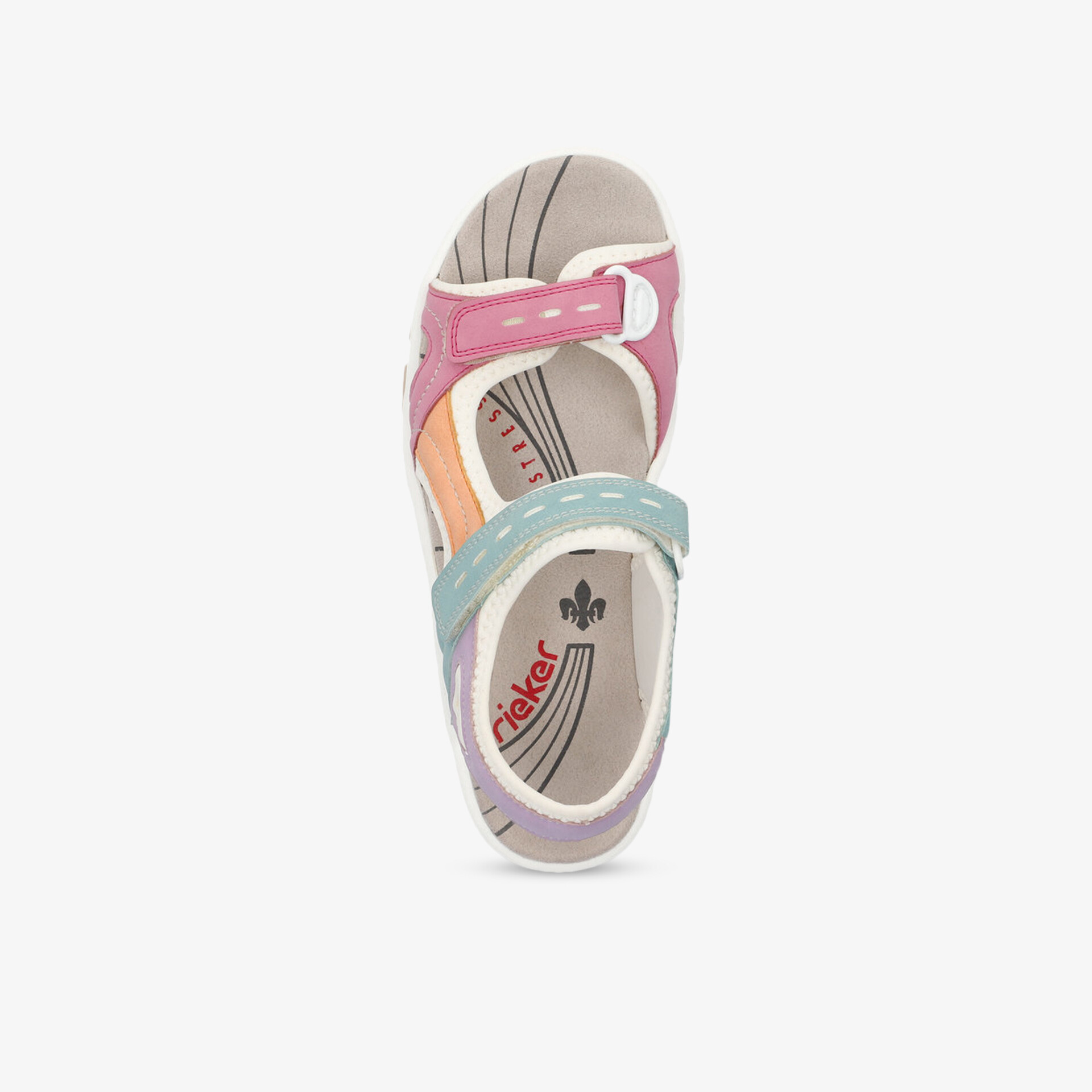 rieker Damen Trekkingsandalen mehrfarbig