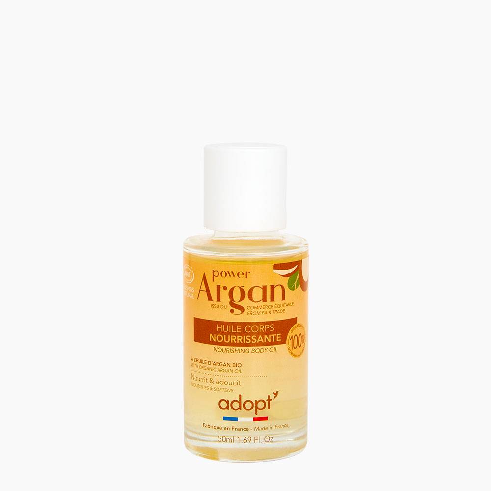 100% Argan - Huile corps nourrissante 50ml