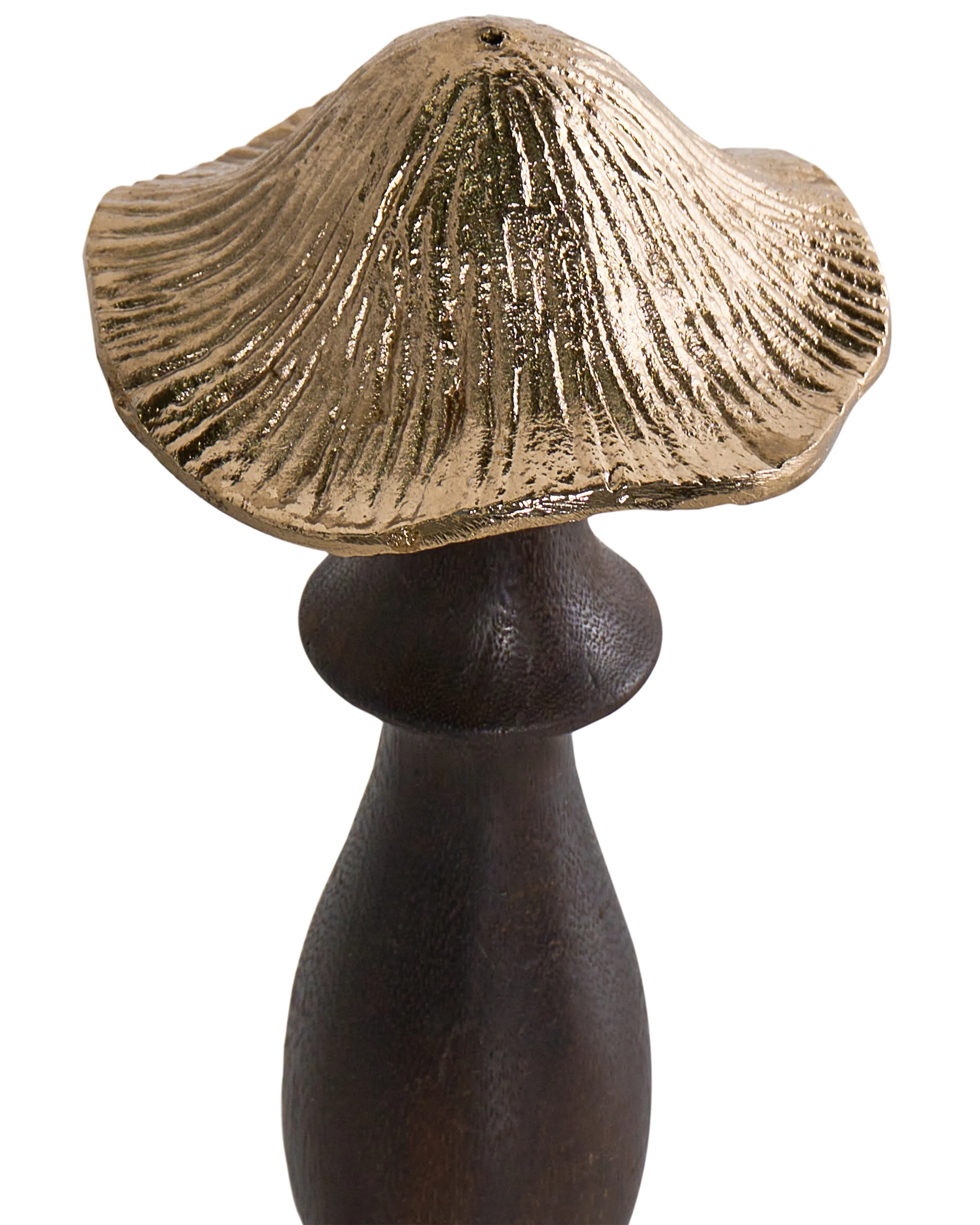 Set van 2 figuren Paddenstoel DUBLJANI Zwart/goud