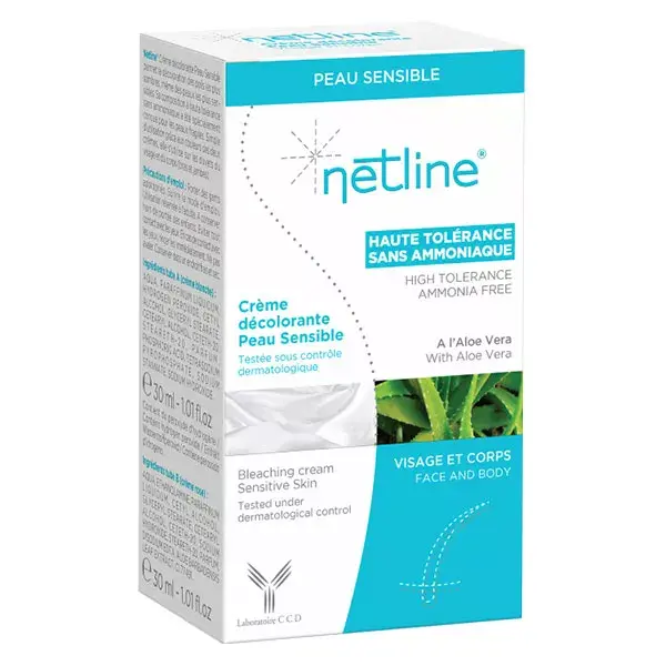Creme Clareador Netline para Pele Sensível 30ml