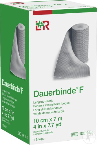 Dauerbinde F Bande À Allongement Long 10cm x 7m 1 Pièce (105915)