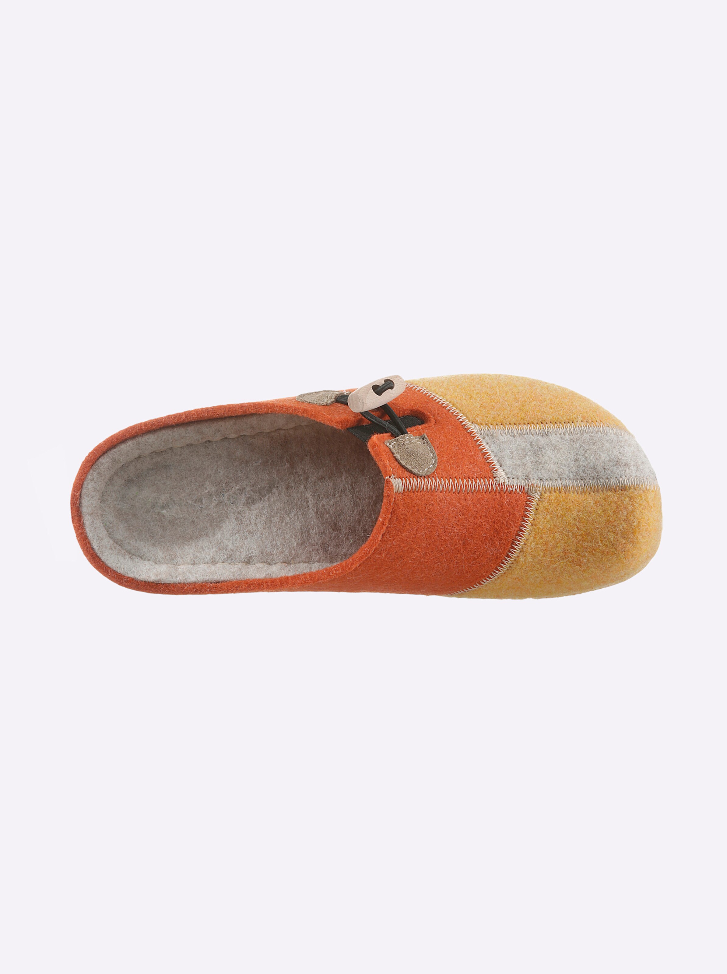 Dr. Feet Pantoffel in orange