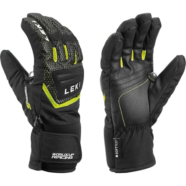 Gant de ski LEKI GANTS WC JUNIOR NOIR/JAUNE