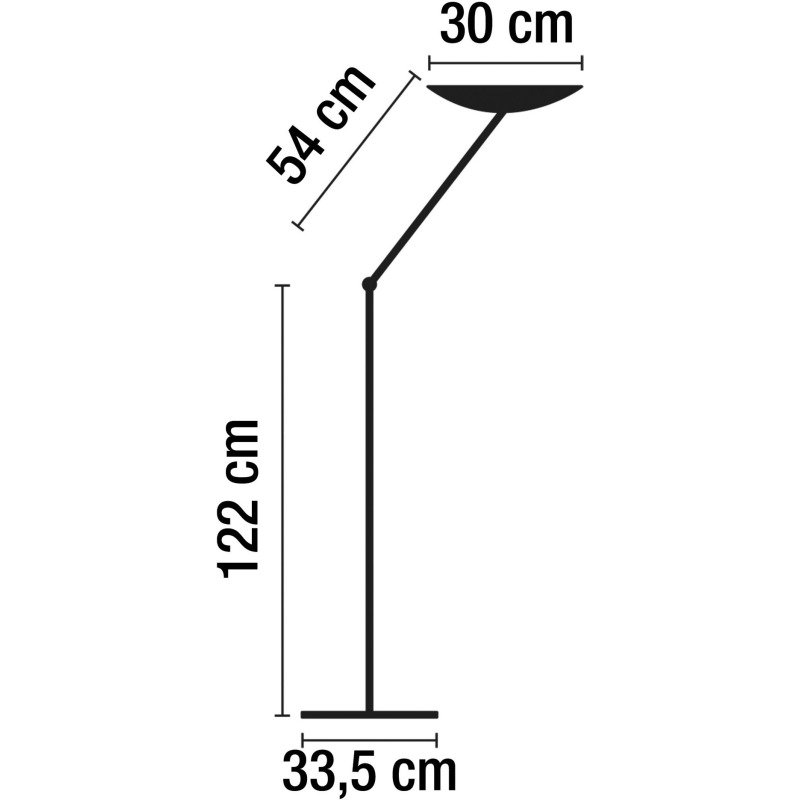Lampadaire Led Météor -  Aluminor -  36W