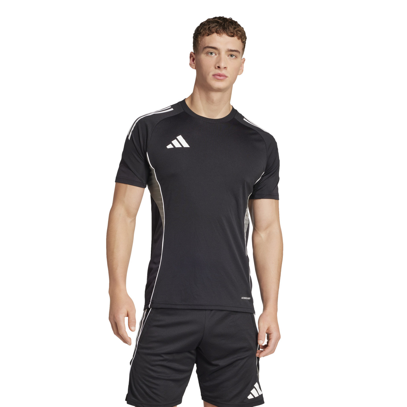 Adidas Tiro 25 Competition Trainingsshirt Zwart Grijs Wit