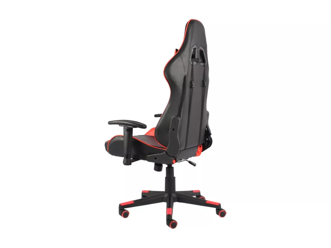 Chaise de jeu pivotante Rouge PVC