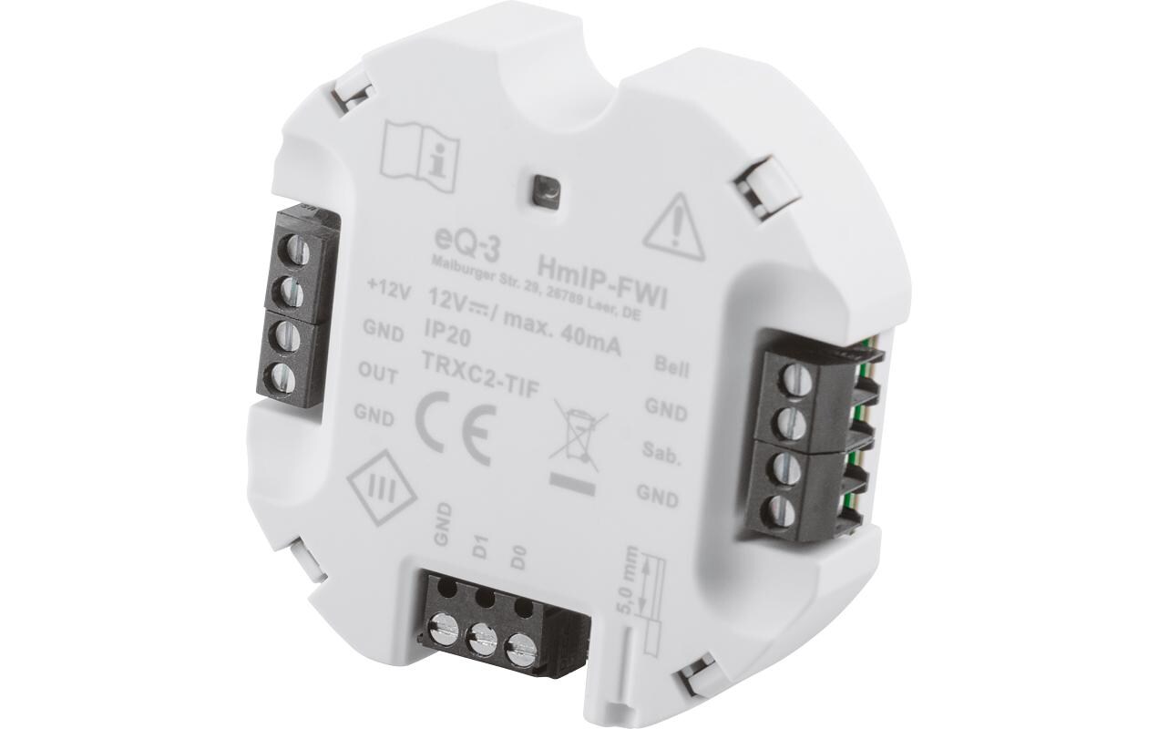 Smart Home Wiegand SchnittstelleWiegand Interface, Wiegand Controller HmIP-FWI