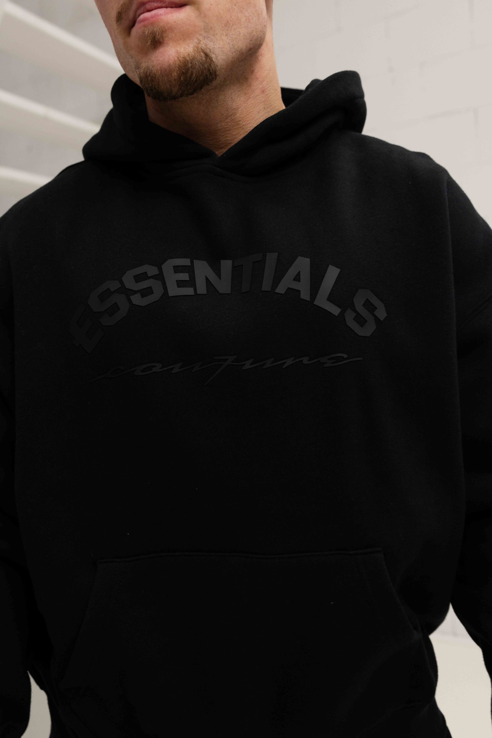 Cou7ure Essentials Basic Curve Trainingspak Heren Zwart