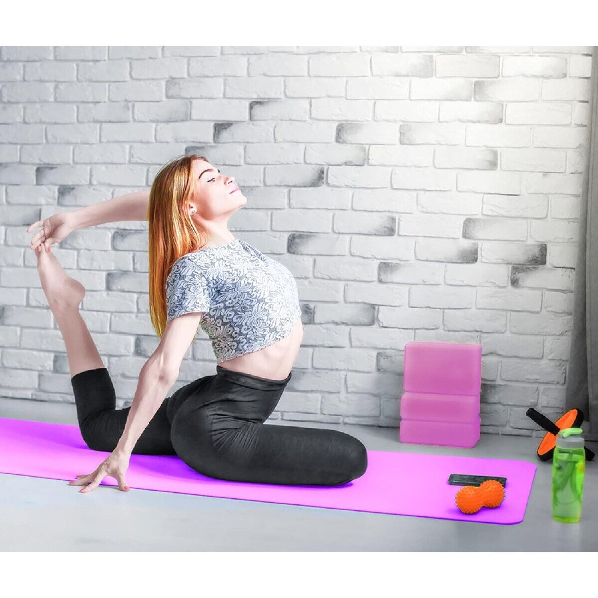 2er Pack Premium Yoga Blöcke stabil