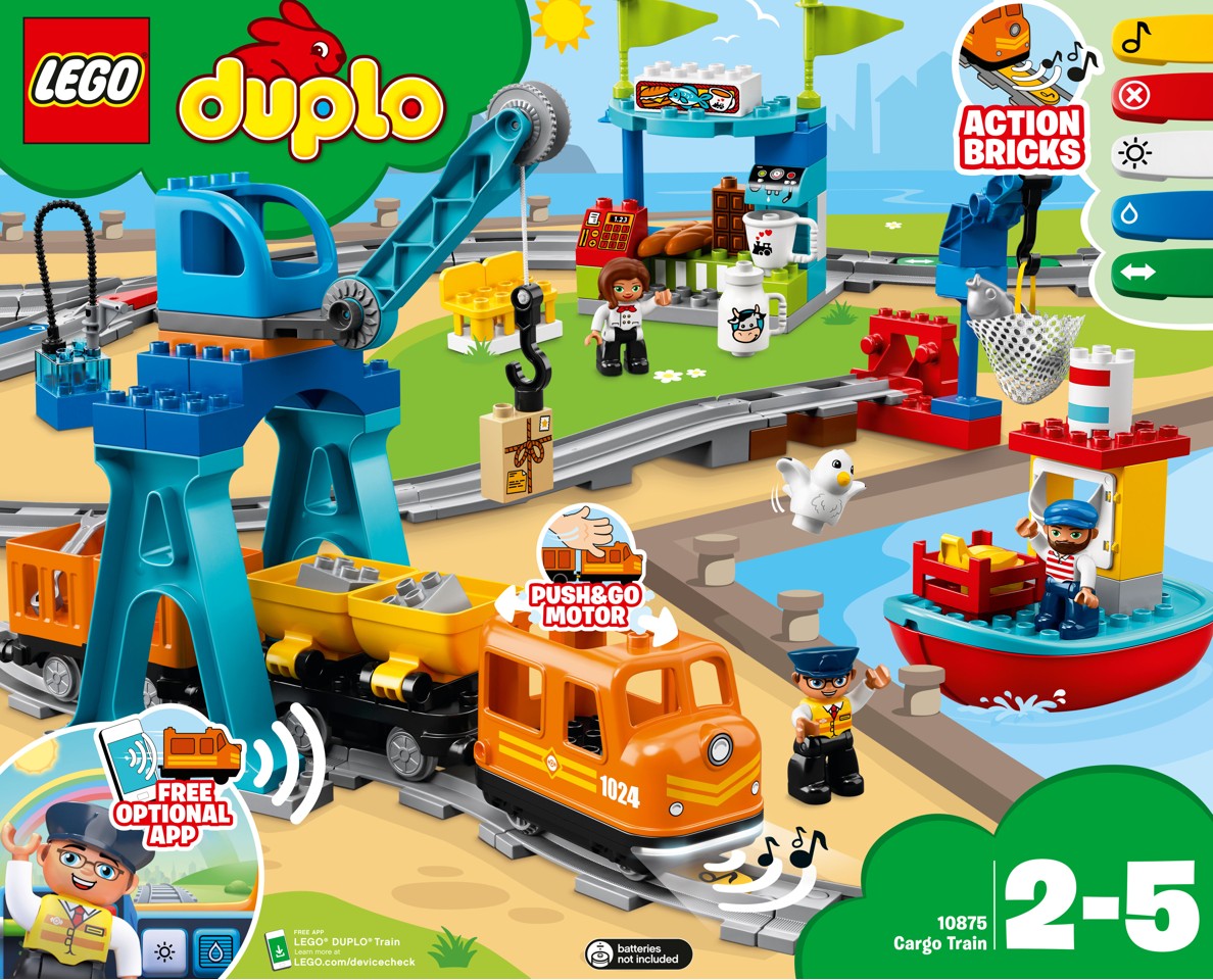 LEGO Duplo - Fragt Tog (10875)
