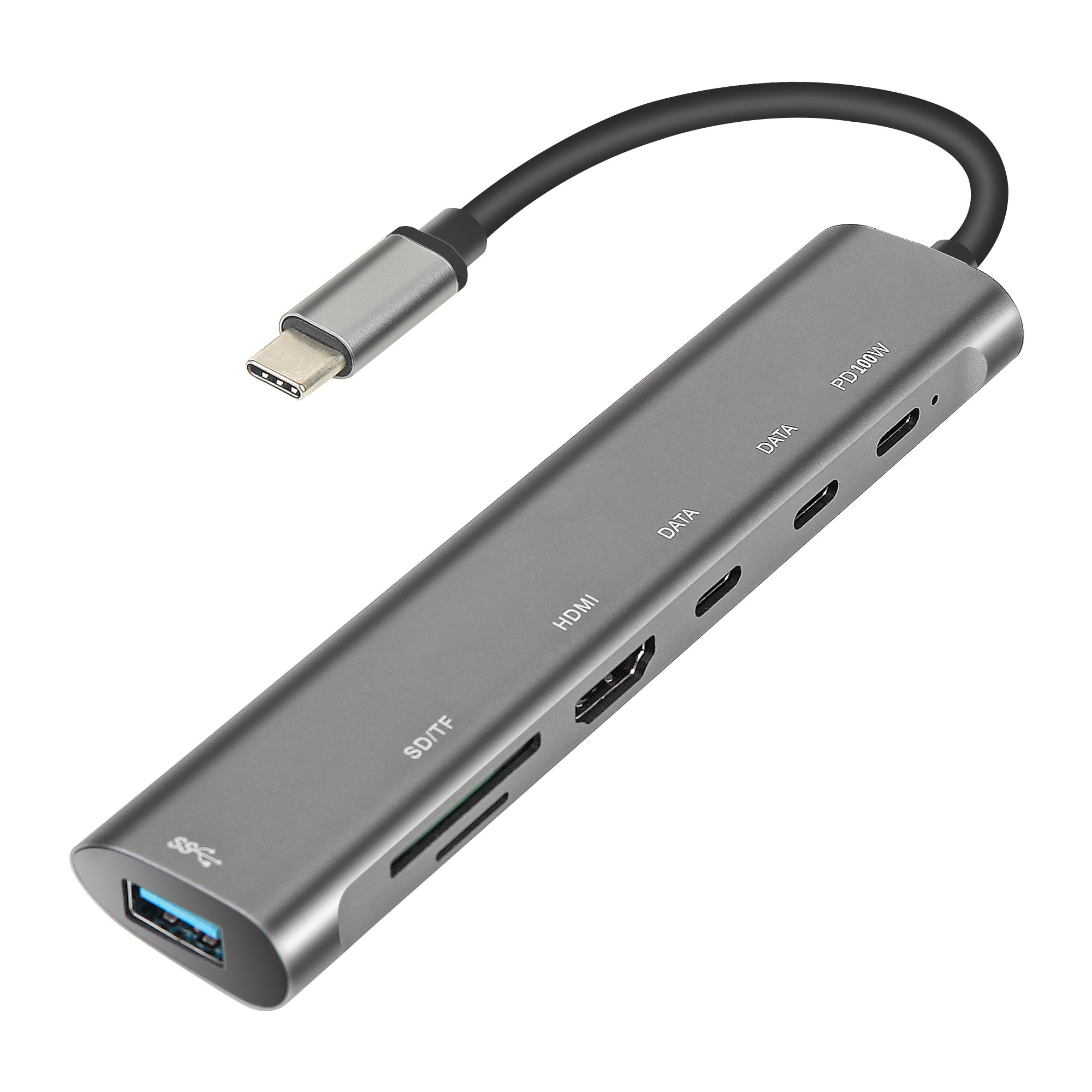 Multiport USB-Hub Adapter (USB-C) - 7-in-1