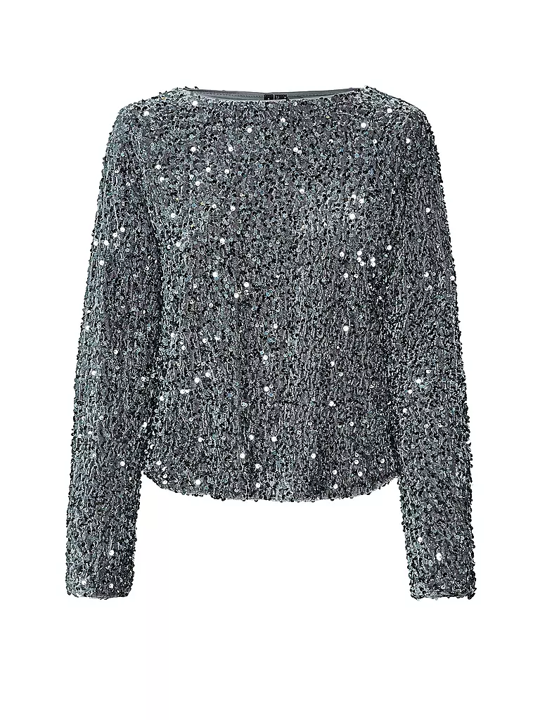 VERO MODA Langarmshirt VMBELLA  grau