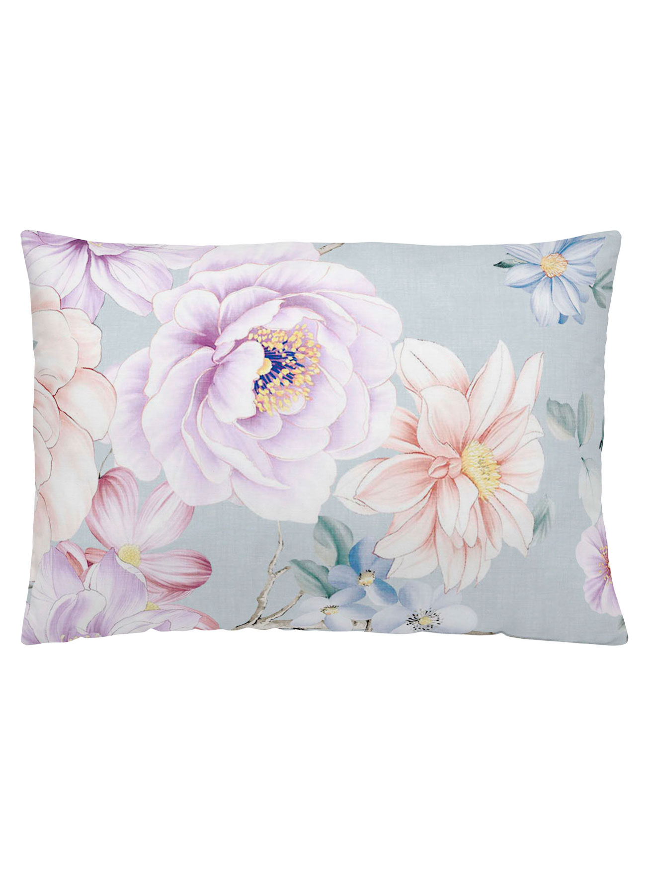 Taies pur coton Fleurs Géantes