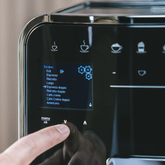 Barista TS Smart®|Kaffeevollautomat Schwarz