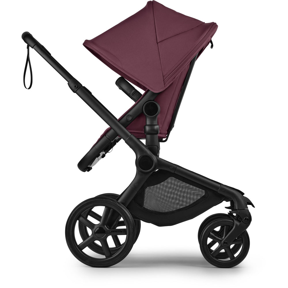 Køb Bugaboo Fox 5 Renew Complete Black/Dark Cherry-Dark Cherry