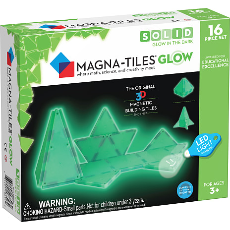 Magna-Tiles Glow Expansion sæt - 16 dele