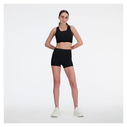 Cuissard taille haute New Balance Athletics Run 3in Noir Femme