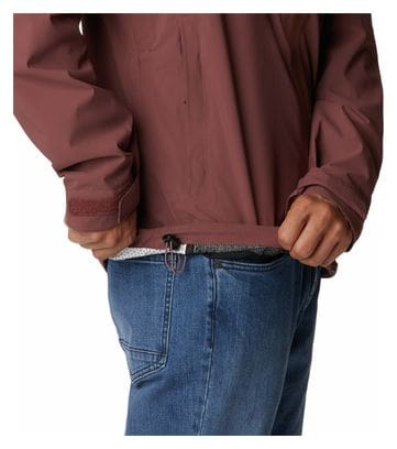 Veste Imperméable Columbia Omni-Tech Ampli-Dry Violet Homme