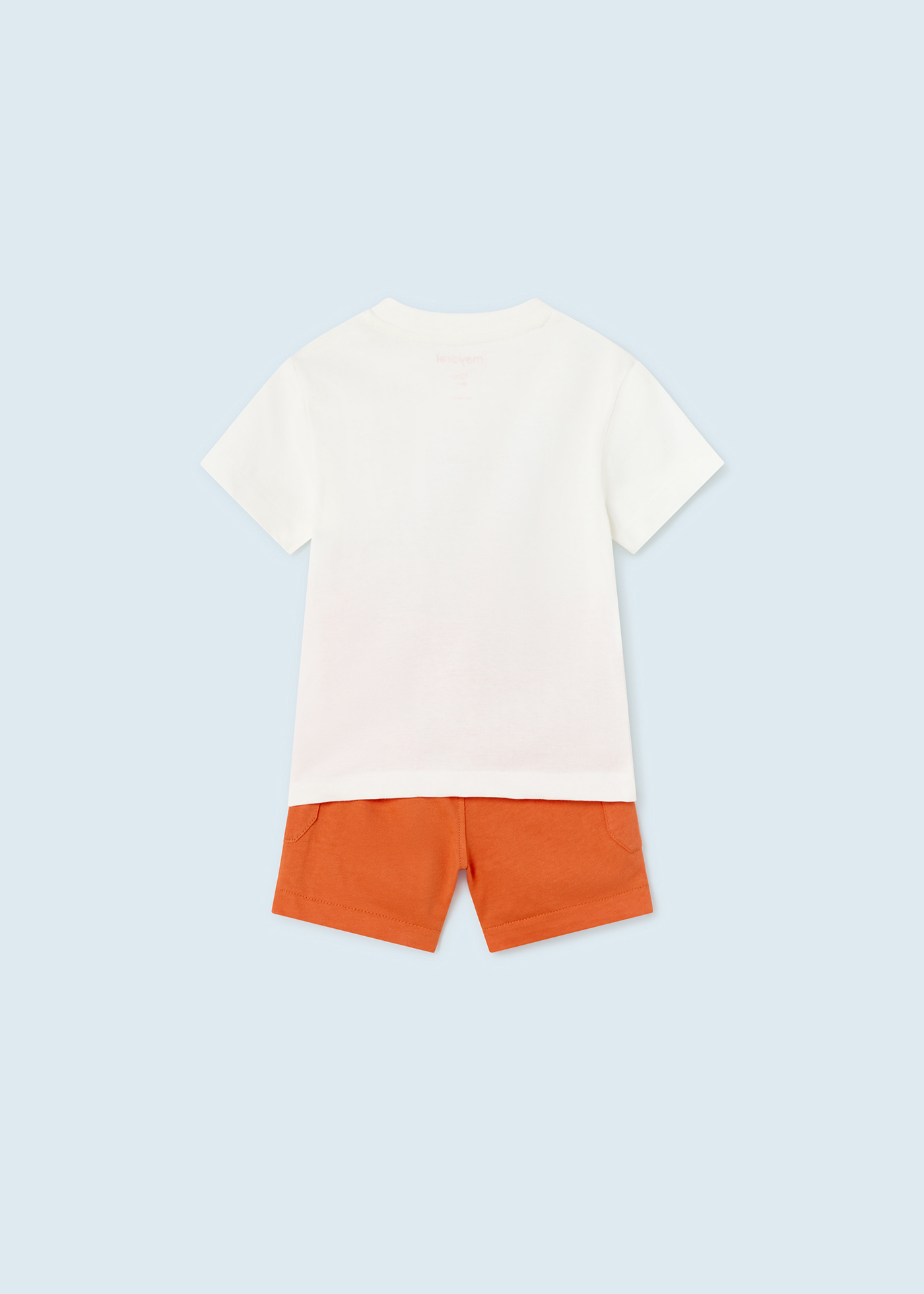 Conjunto de 2 peças em algodão sustentável para bebê