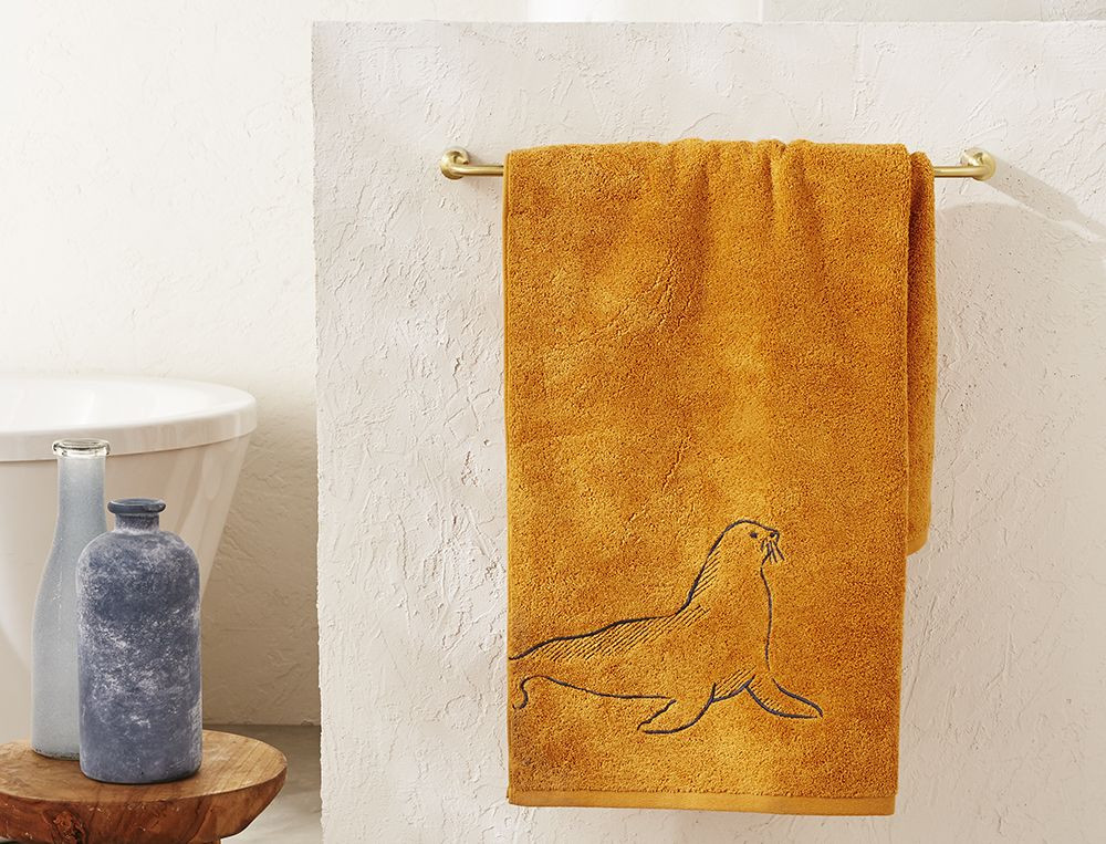 Drap de bain phoque-Sur la banquise