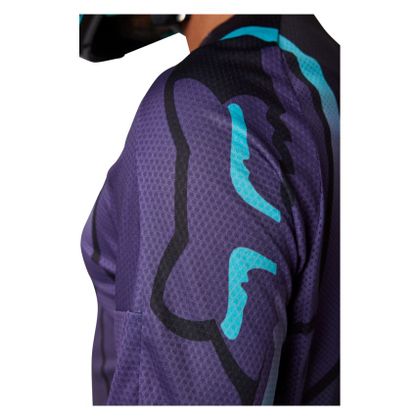 Maillot cross Fox 360 VIZEN 2024 - Noir / Violet