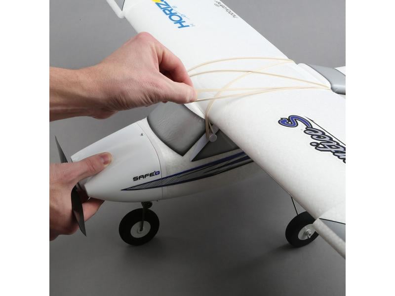 Hobbyzone Motorflugzeug Apprentice S2 ARTF Mode 2, SAFE Trainer Flugmodell Komplettset mit Spektrum Technik