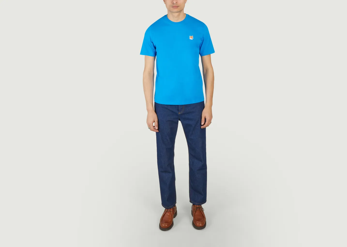 T-shirt Regular Patch Renard Maison Kitsuné