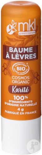 MKL Green Nature Baume A Lèvres Bio Karité Bio 4g